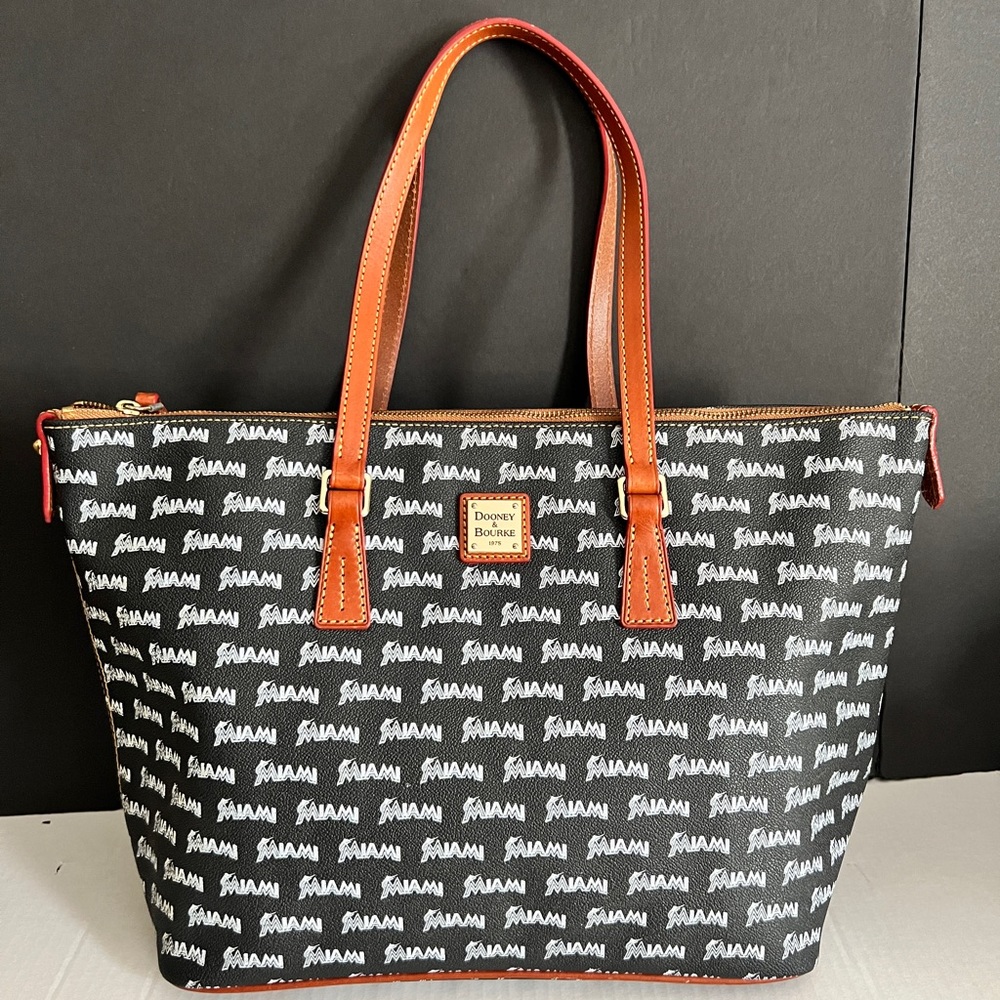 Dooney & Bourke Miami Marlins Shopper Tote
